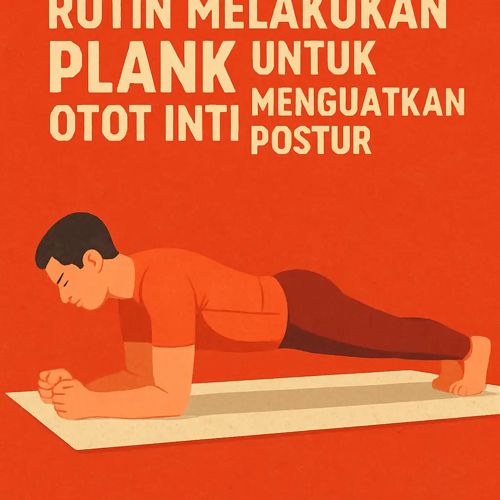 Rutin Melakukan Plank untuk Menguatkan Otot Inti dan Meningkatkan Postur