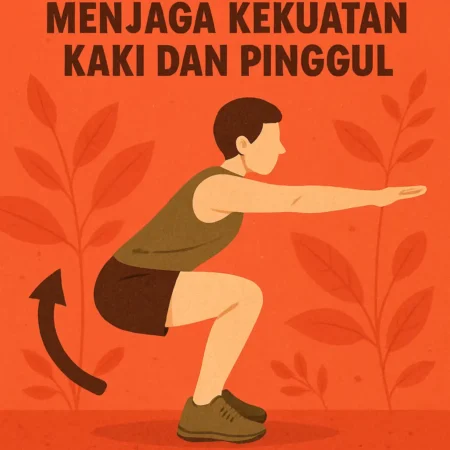 Melakukan Squat untuk Menjaga Kekuatan Kaki dan Pinggul